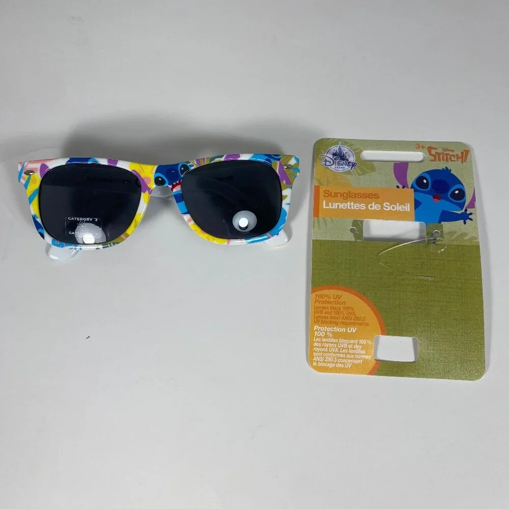 Disney Store Stitch Sunglasses Wayfarer Classic NWT